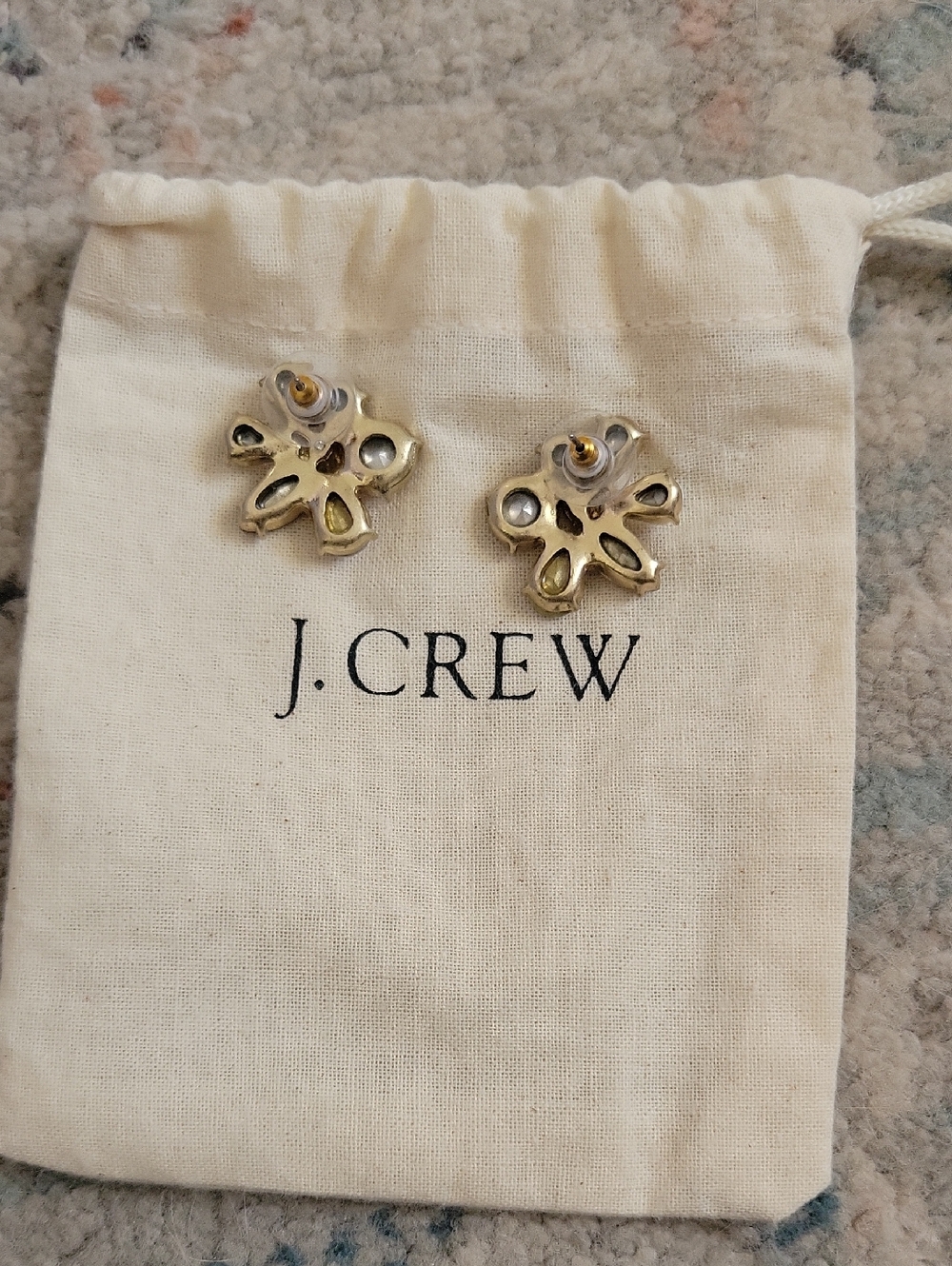 Jcrew Crystal Cluster Earrings - Picture 2 of 4